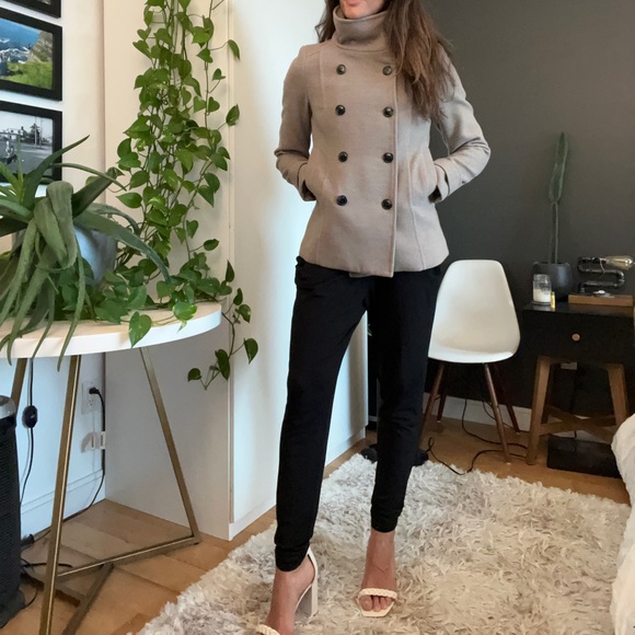 H&M coat, beige/gray - Picture 4 of 4